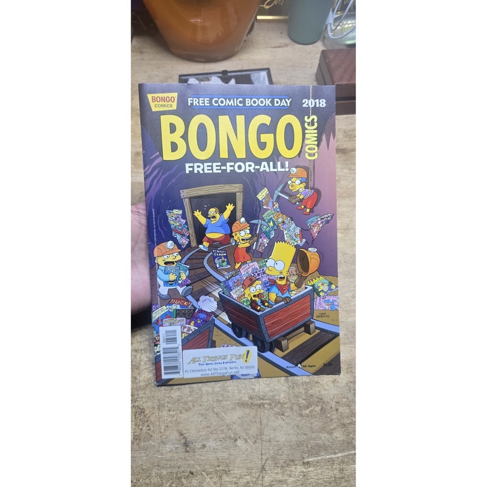 Bongo Comics 2018  FCBD Free Comic Book Day Simpsons